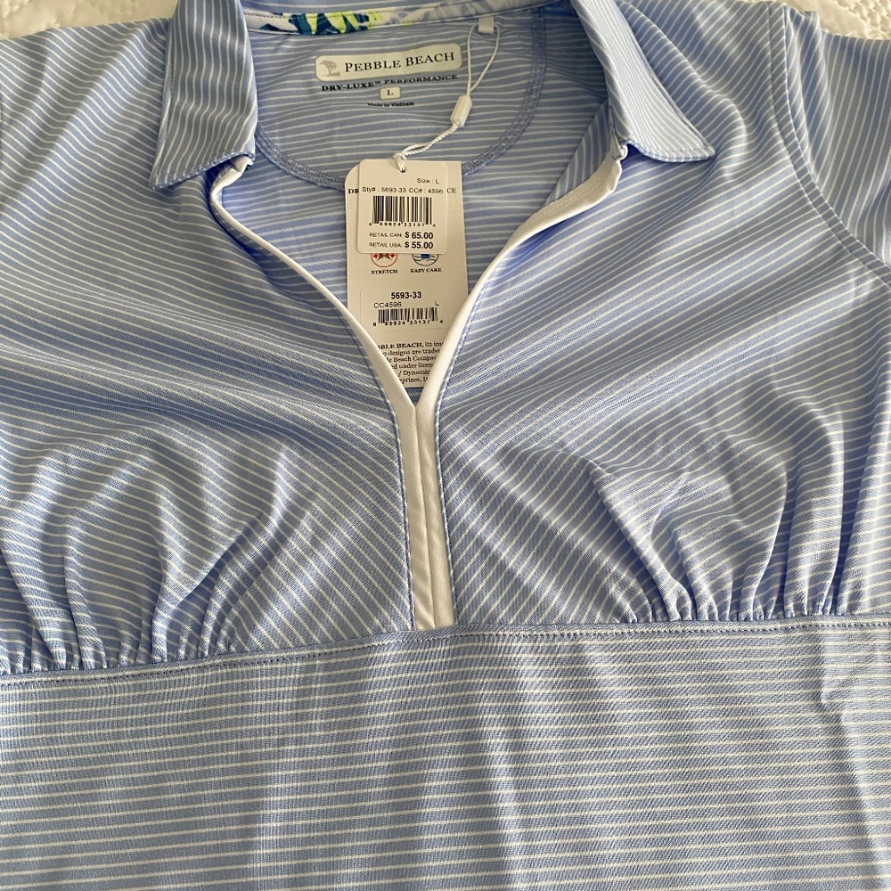 Woman’s golf shirt
